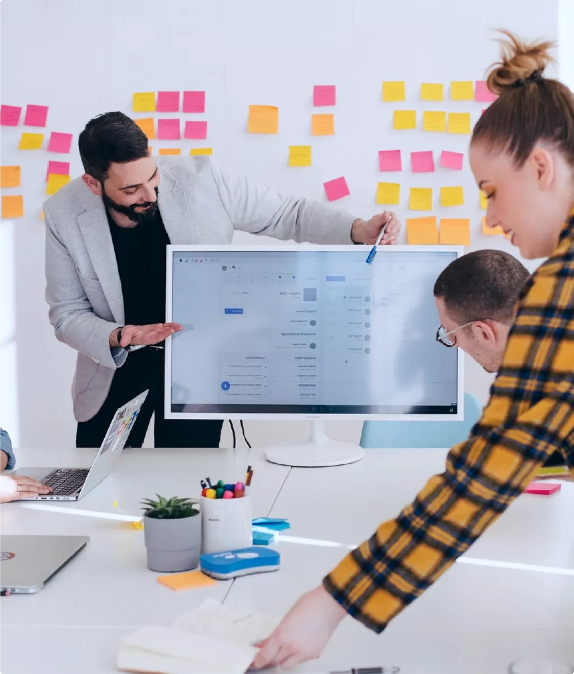Image that simulates our work processes.