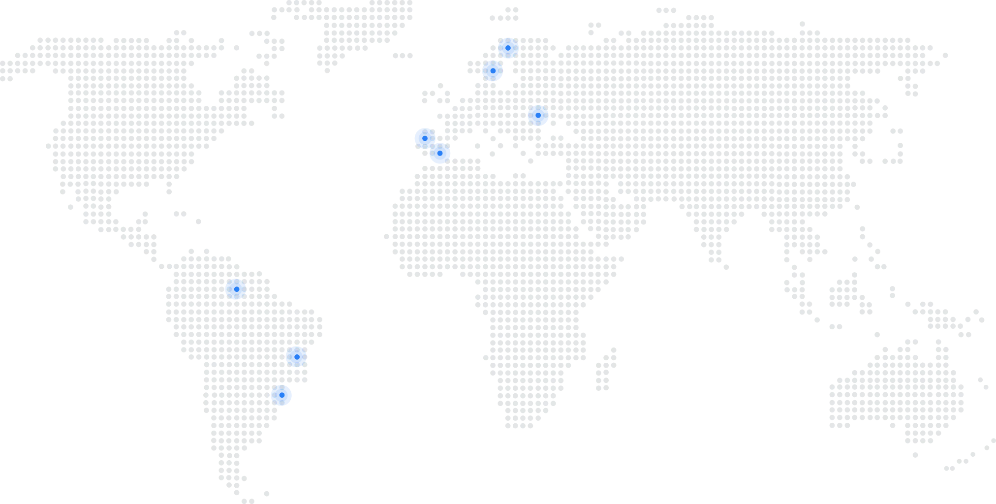 Image that shows the places where we operate.